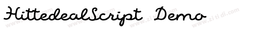 HittedealScript Demo字体转换